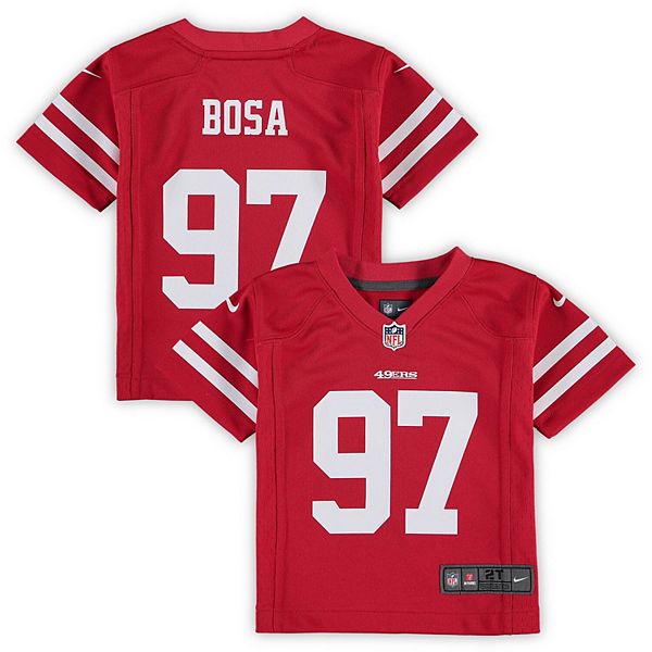 SAN FRANCISCO 49ERS NICK BOSA TODDLER MAINLINER PLAYER NAME