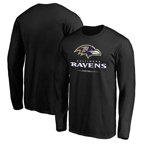 Men's Fanatics Branded Black Baltimore Ravens Team Logo Lockup