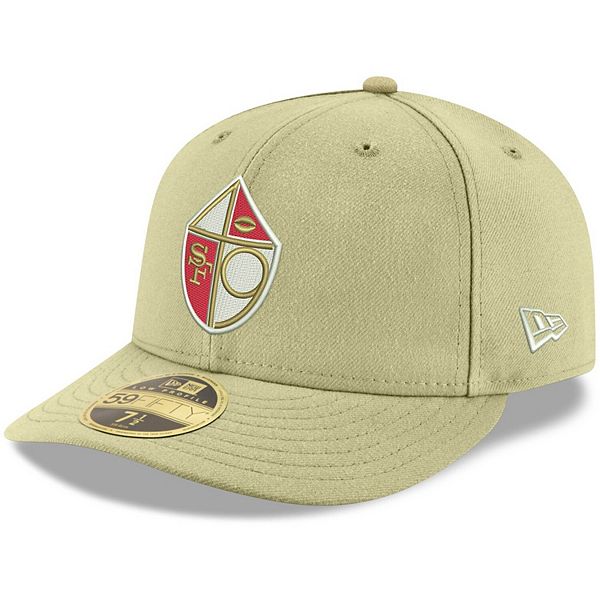all gold 49ers hat