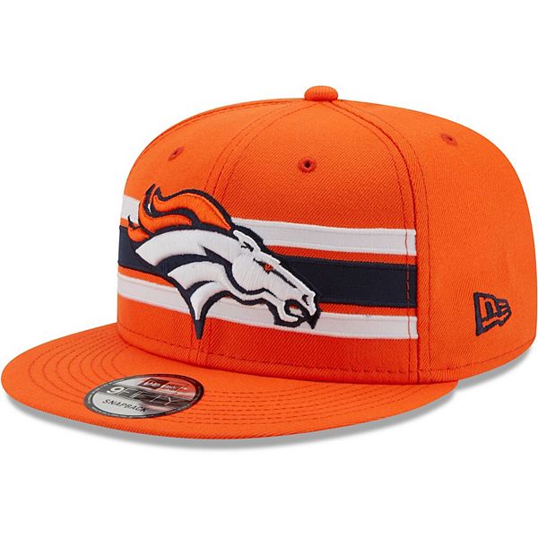 Youth New Era Orange Denver Broncos Strike 9FIFTY Snapback Hat