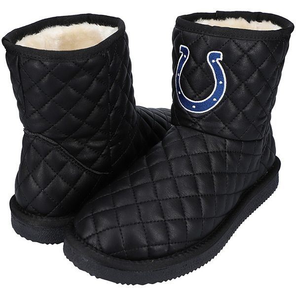 Women's Cuce Indianapolis Colts Quarterback Quilted Boots