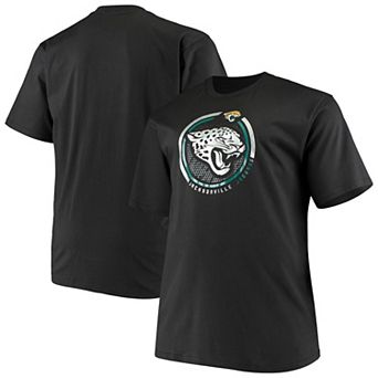 Men's Fanatics Branded Black Jacksonville Jaguars Big & Tall Color Pop T-Shirt
