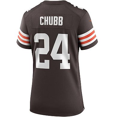 Women's Nike Nick Chubb Brown Cleveland Browns Game Jersey