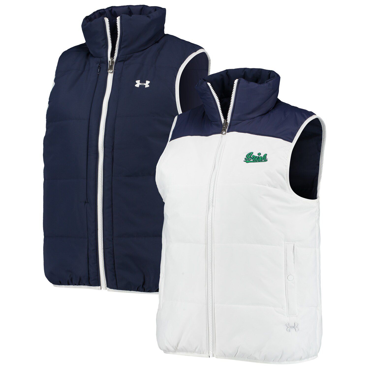 notre dame under armour puffer jacket