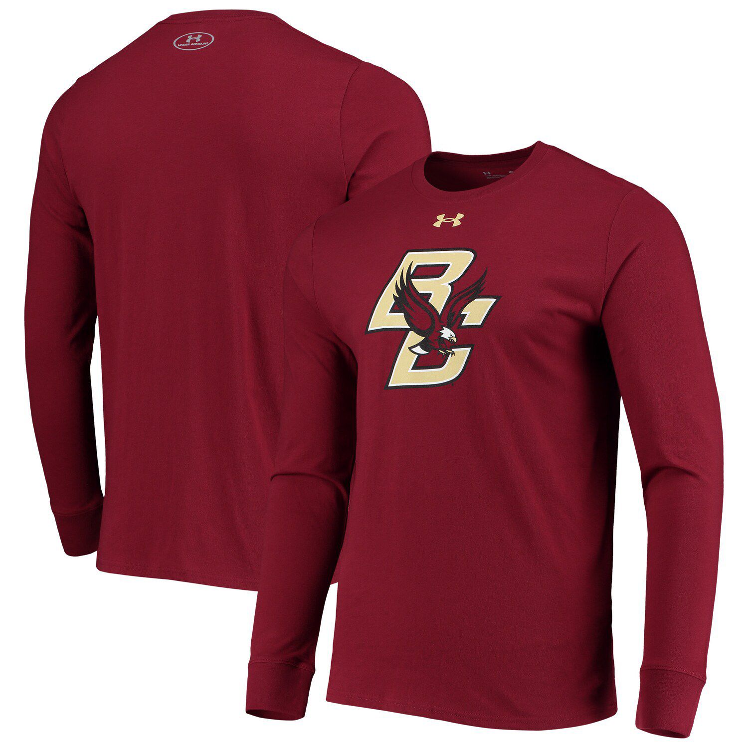 maroon under armour long sleeve