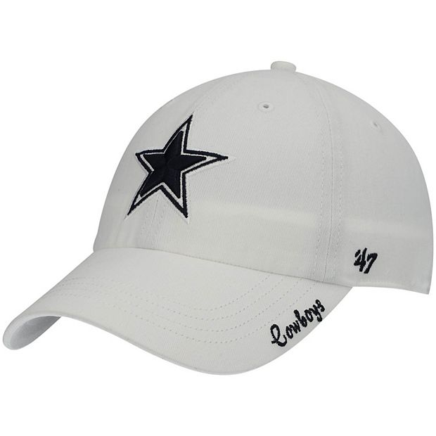 Dallas Cowboys '47 Flag Script Hitch Adjustable Hat - White