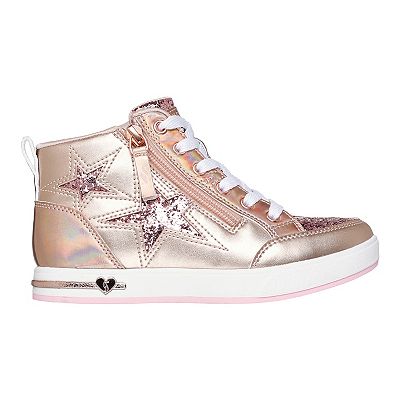 Skechers Street™ Shoutouts Trendy Star Girls' Adaptive Mid Top