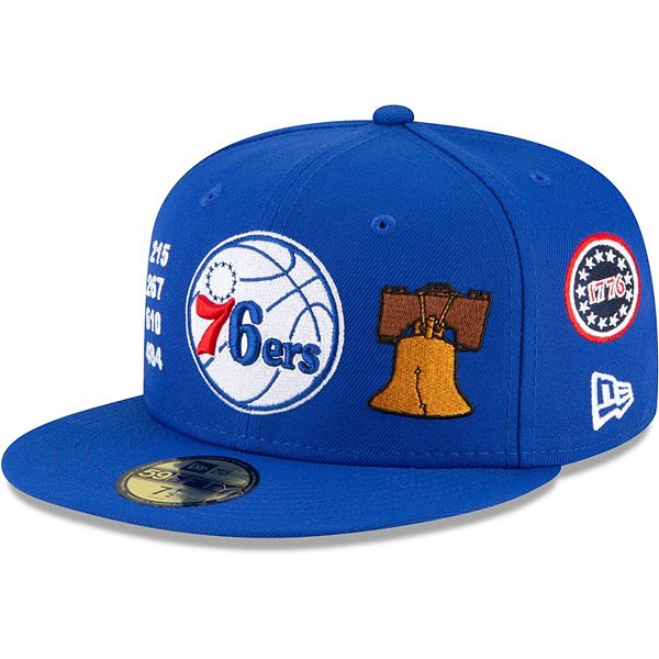 Men S New Era Royal Philadelphia 76ers City Local 59fifty Fitted Hat