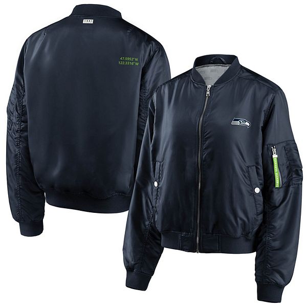 Lids Seattle Seahawks WEAR by Erin Andrews Women's Team Full-Zip