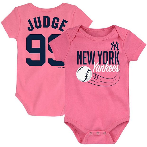 Girls Newborn & Infant Aaron Judge Pink New York Yankees Baby