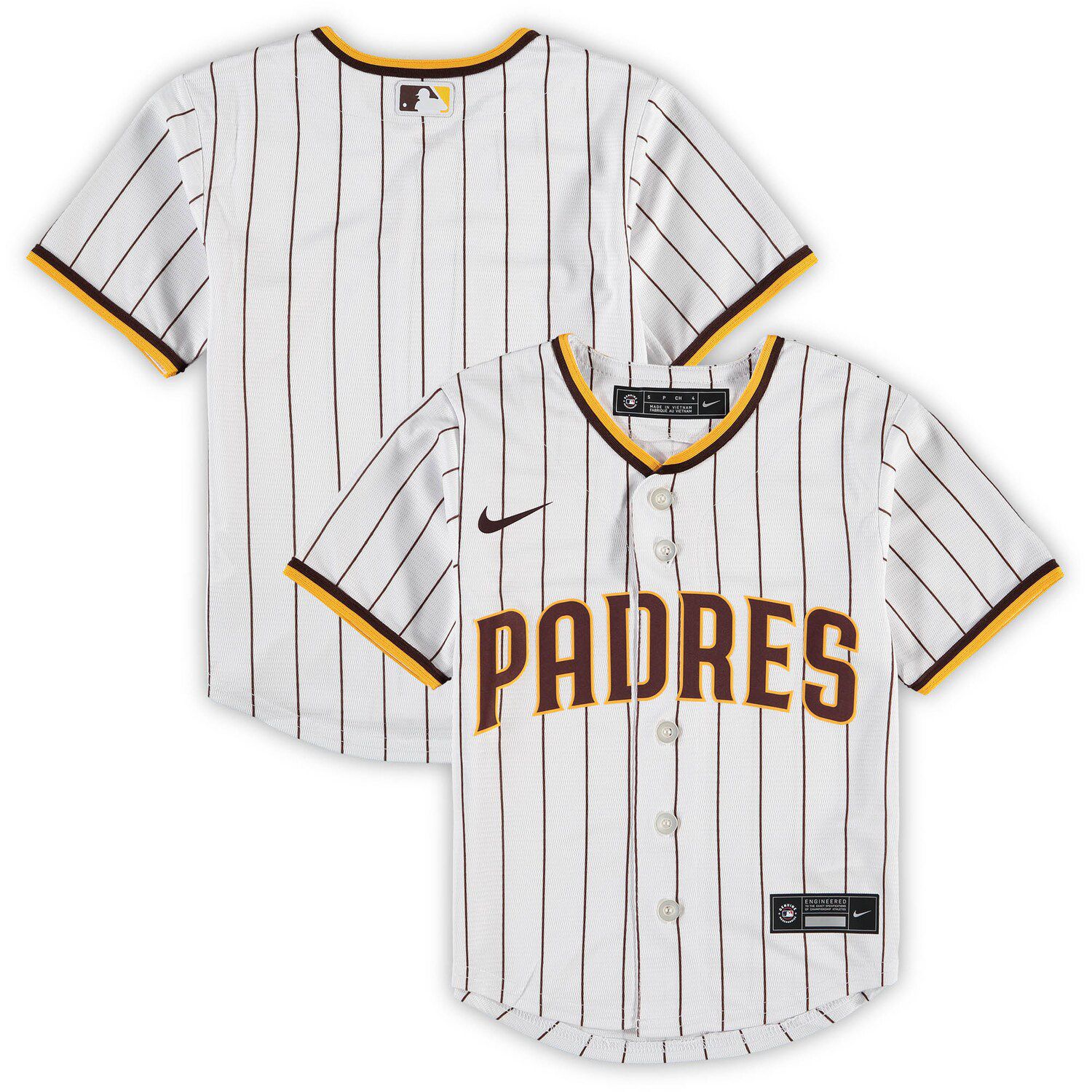 Men's Nike Fernando Tatis Jr. White San Diego Padres 2022 City Connect Replica Player Jersey Size: 4XL