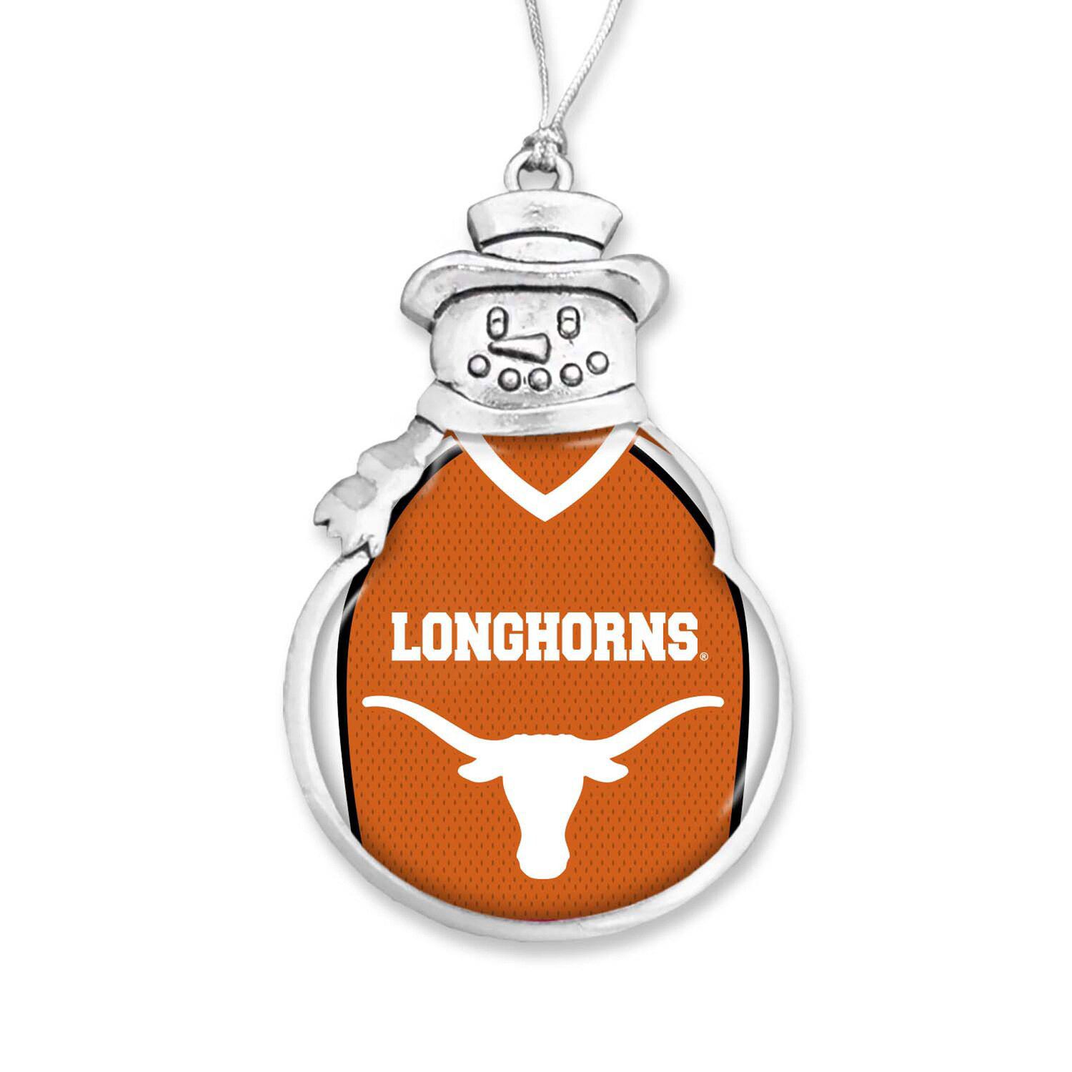 Image for Unbranded Texas Longhorns Snowman Football Jersey Ornament at Kohl's.