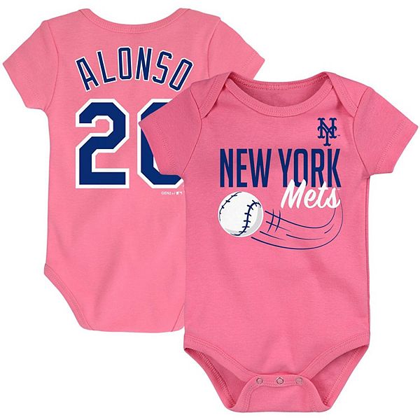Authentic Women's Pete Alonso Pink Jersey - #20 Baseball New York Mets Cool  Base Fashion