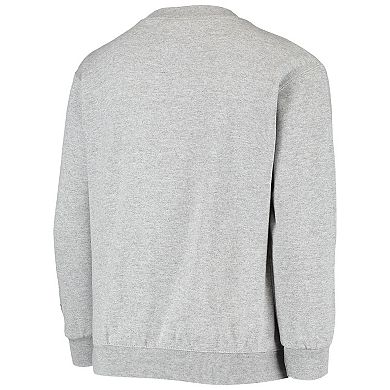 Youth Champion Heathered Gray Michigan State Spartans Powerblend Fleece Sweatshirt
