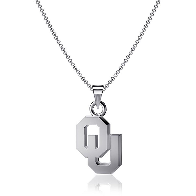Dayna Designs Oklahoma Sooners Pendant Necklace, Womens, OKL Team