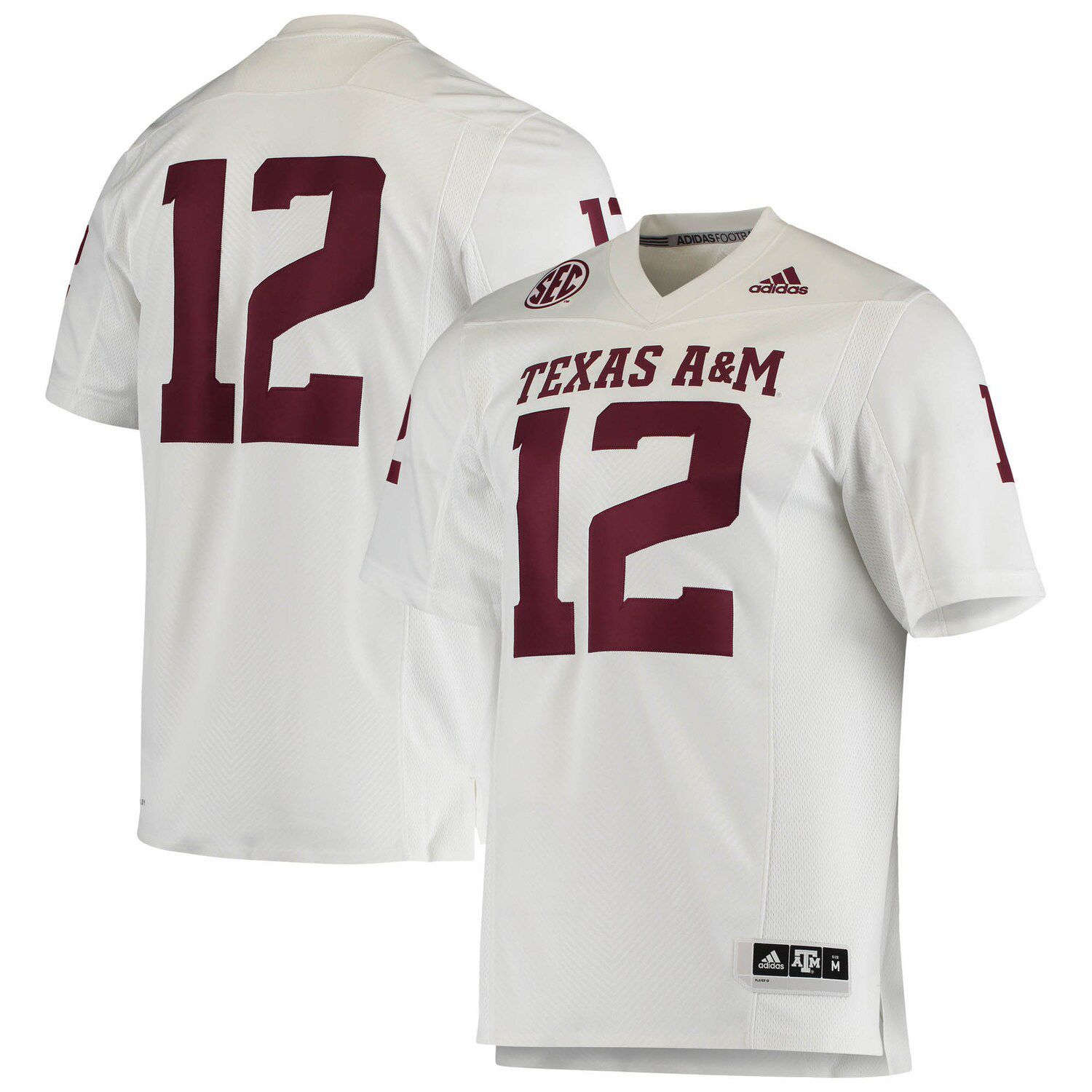 texas a&m football jersey adidas