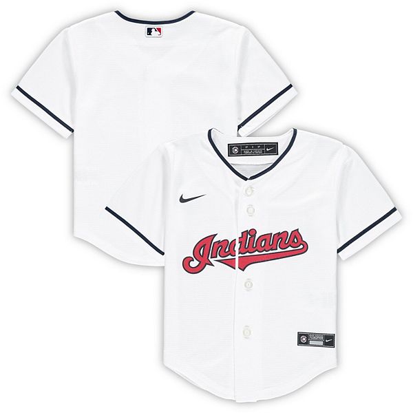 Toddler Nike White Cleveland Indians Official Team Jersey