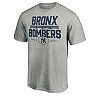 Men's Fanatics Branded Heathered Gray New York Yankees The Bomber Hometown Collection T-Shirt