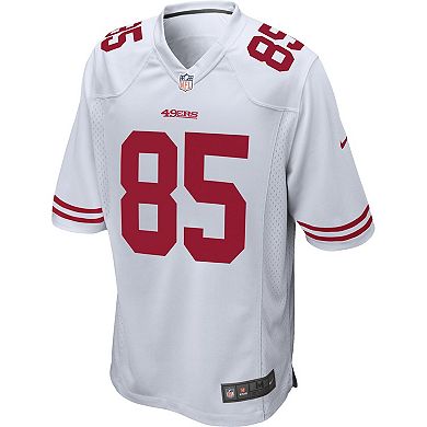 Men's Nike George Kittle White San Francisco 49ers Game Jersey