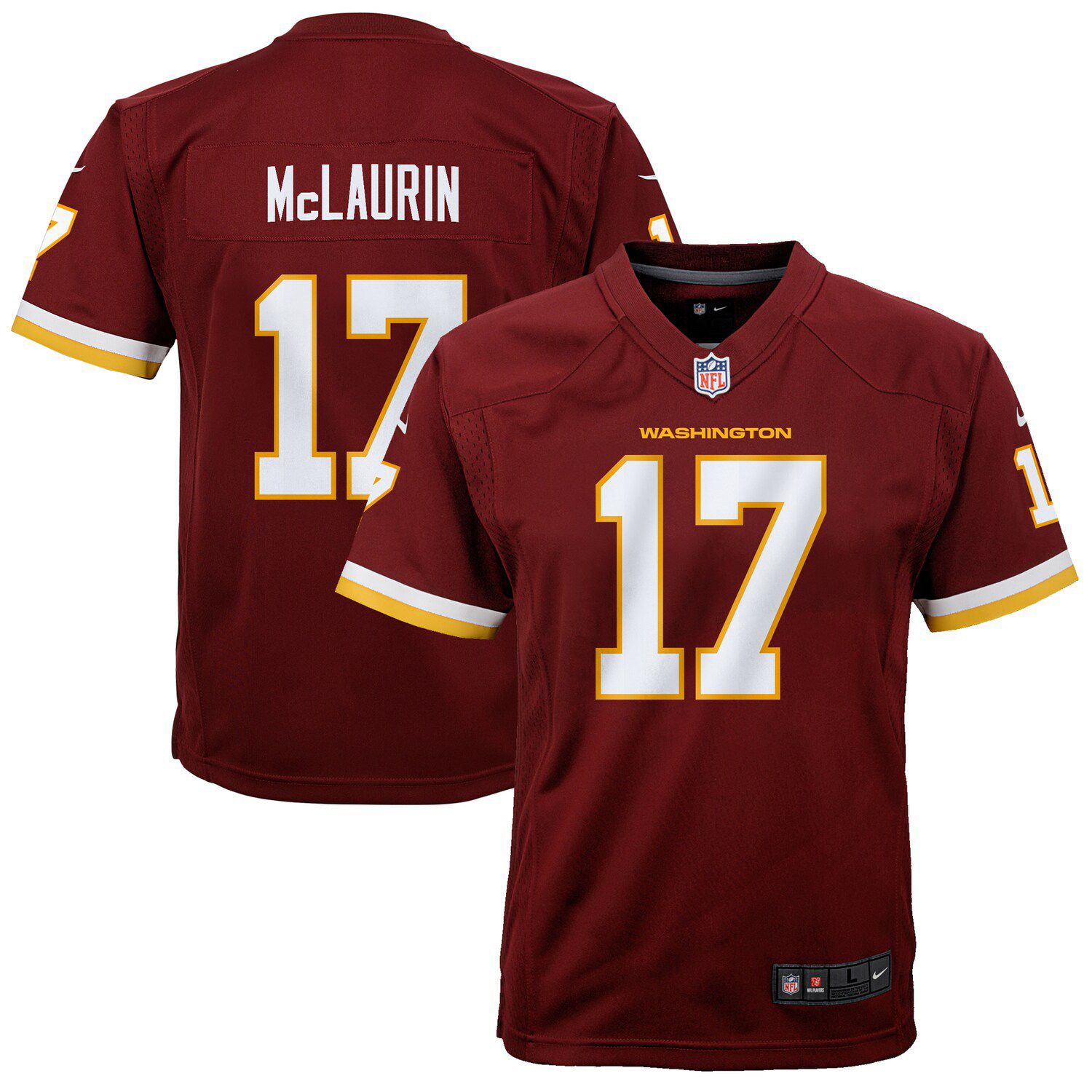 terry mclaurin white jersey