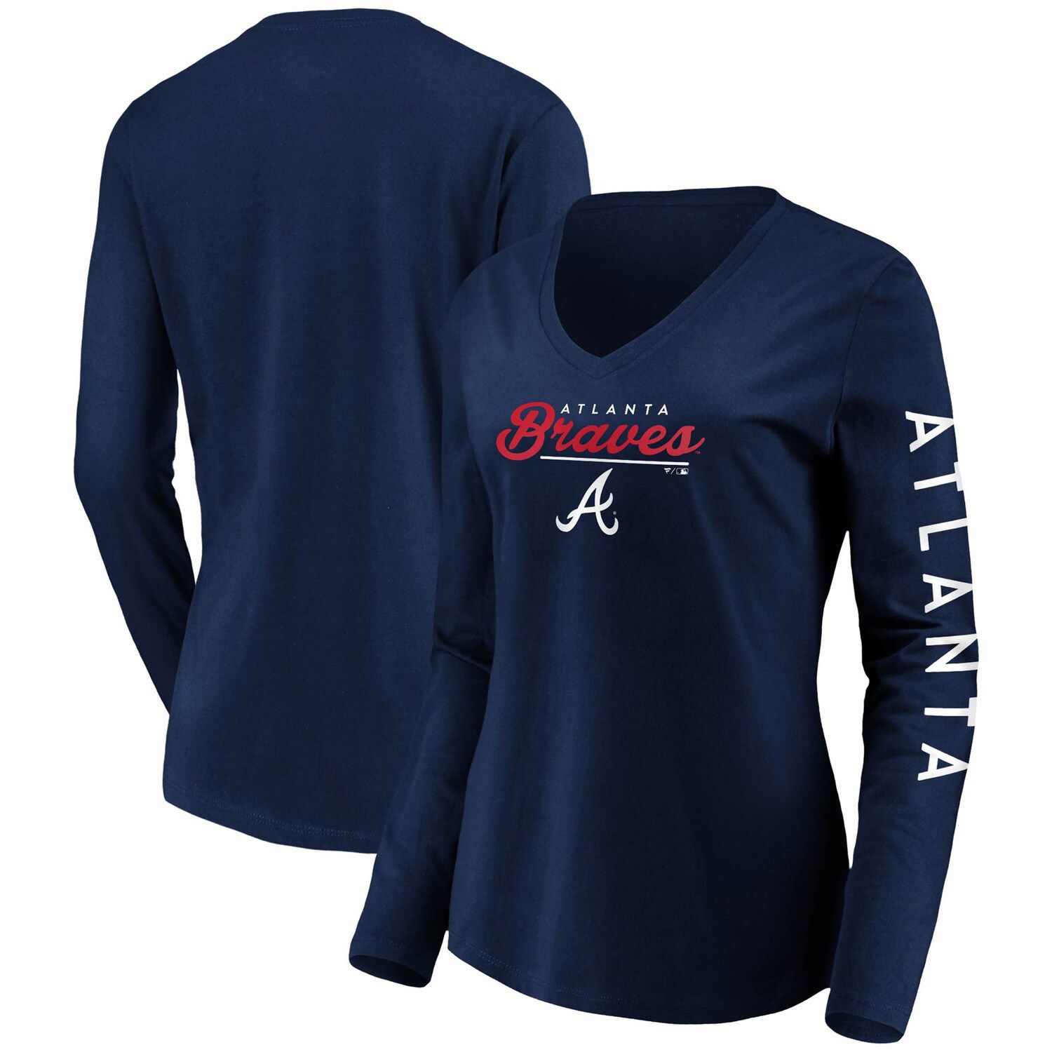 atlanta braves women's shirt