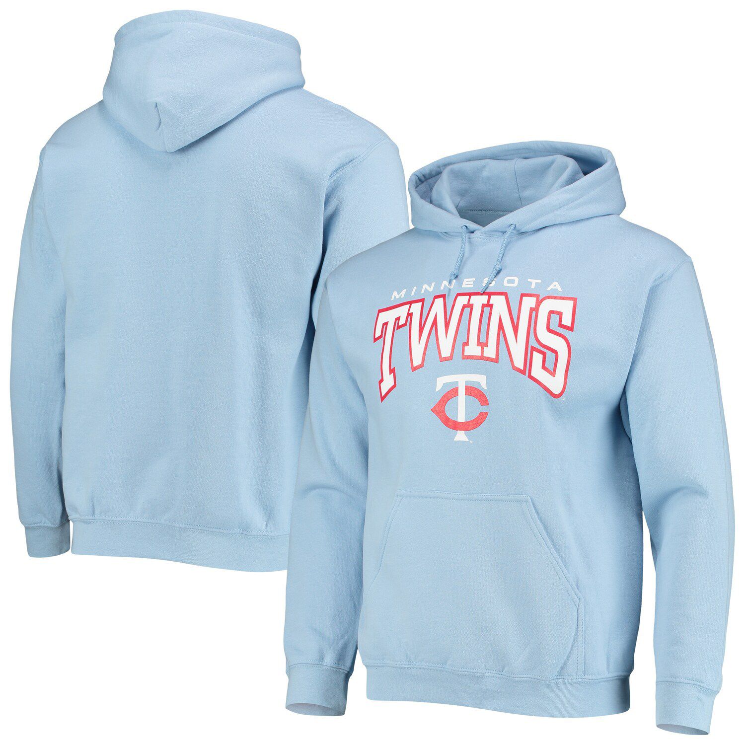 light blue graphic hoodie