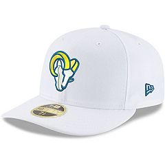 Los Angeles Rams New Era Logo Color Dim 59FIFTY Fitted Hat - Black