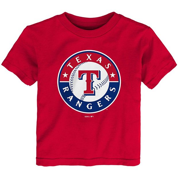 Texas rangers red store shirt