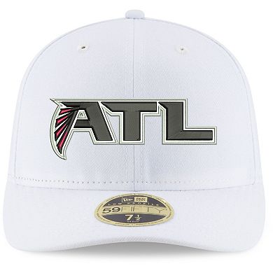 Men's New Era White Atlanta Falcons Alternate Logo Omaha Low