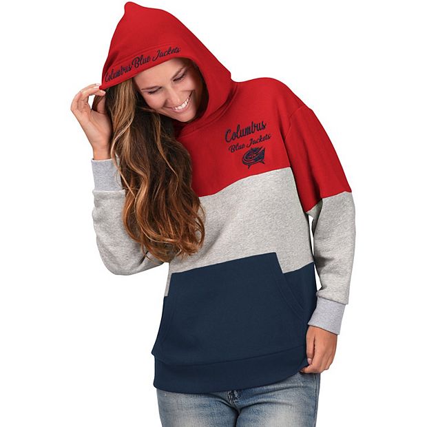 Women's columbus cheap blue jackets hoodie