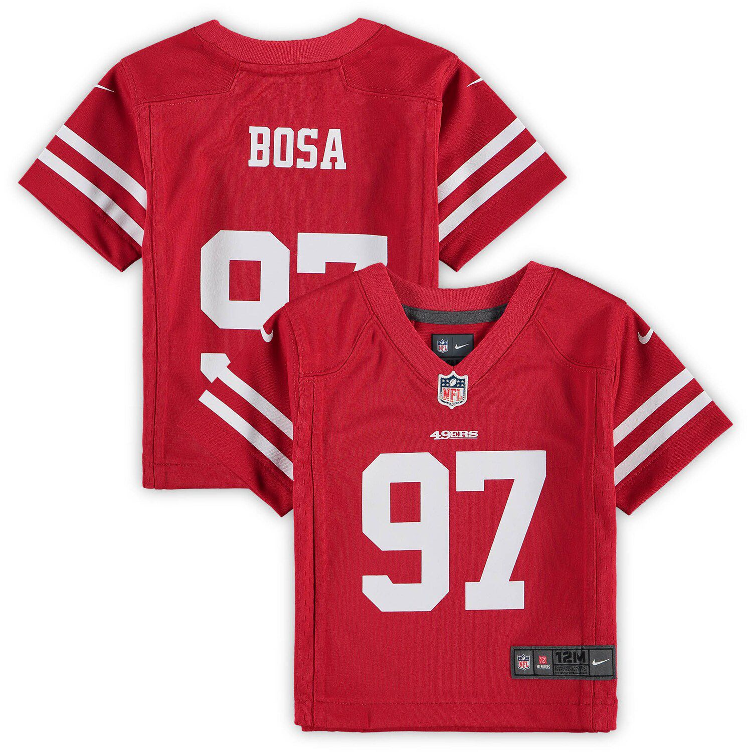 nick bosa game jersey