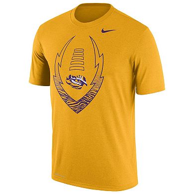 Men's Nike Gold Lsu Tigers Legend Icon Performance T-shirt