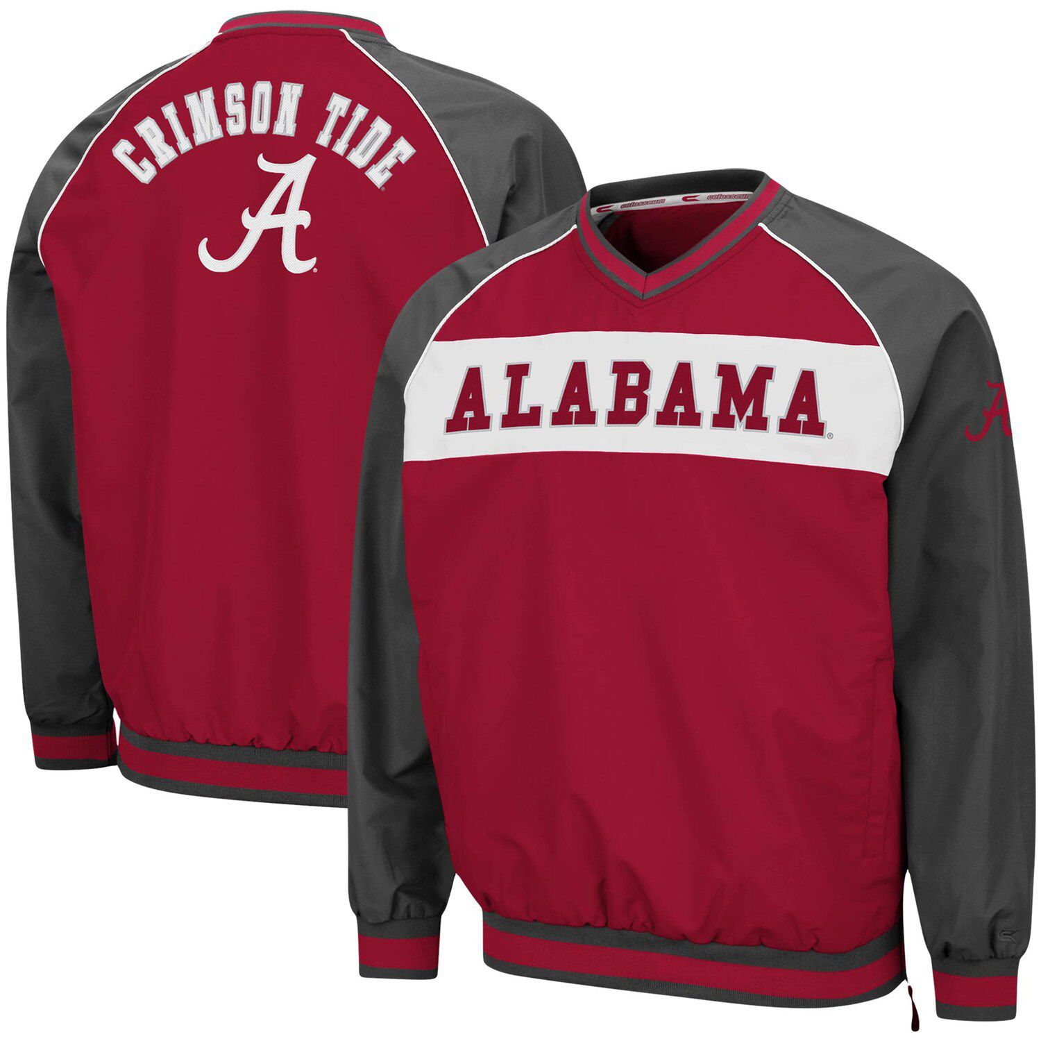 alabama men's windbreaker