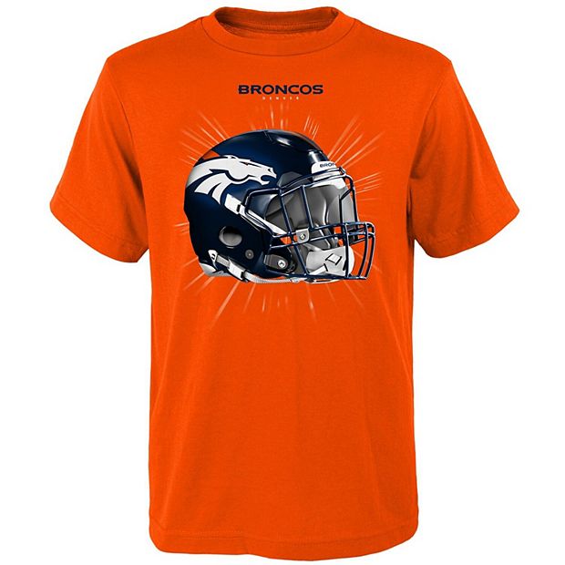 Youth Orange Denver Broncos Flex It T-Shirt