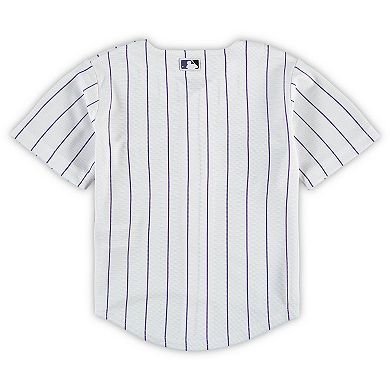 Toddler Nike White Colorado Rockies Official Team Jersey