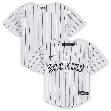 Toddler Nike White Colorado Rockies Official Team Jersey