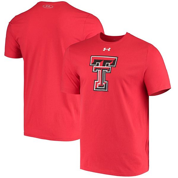 Men's Under Armour Red Texas Tech Red Raiders School Logo Performance ...