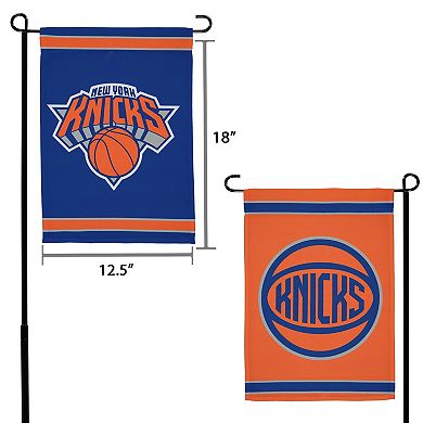 WinCraft New York Knicks 12" x 18" Double-Sided Garden Flag