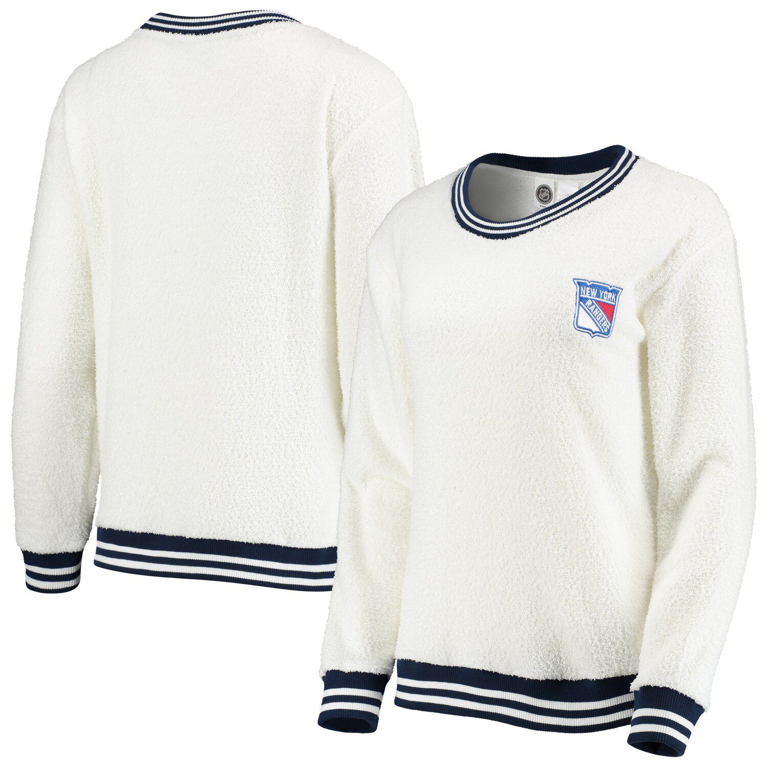 cream sherpa pullover