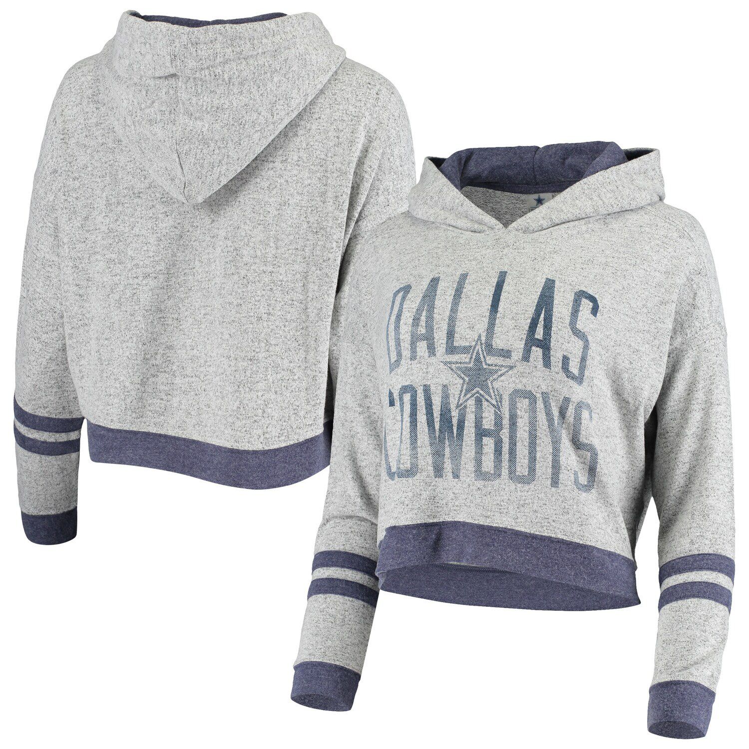 dallas cowboys crop top hoodie