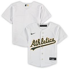 Men's Oakland Athletics Nike White Home Authentic Team Jersey