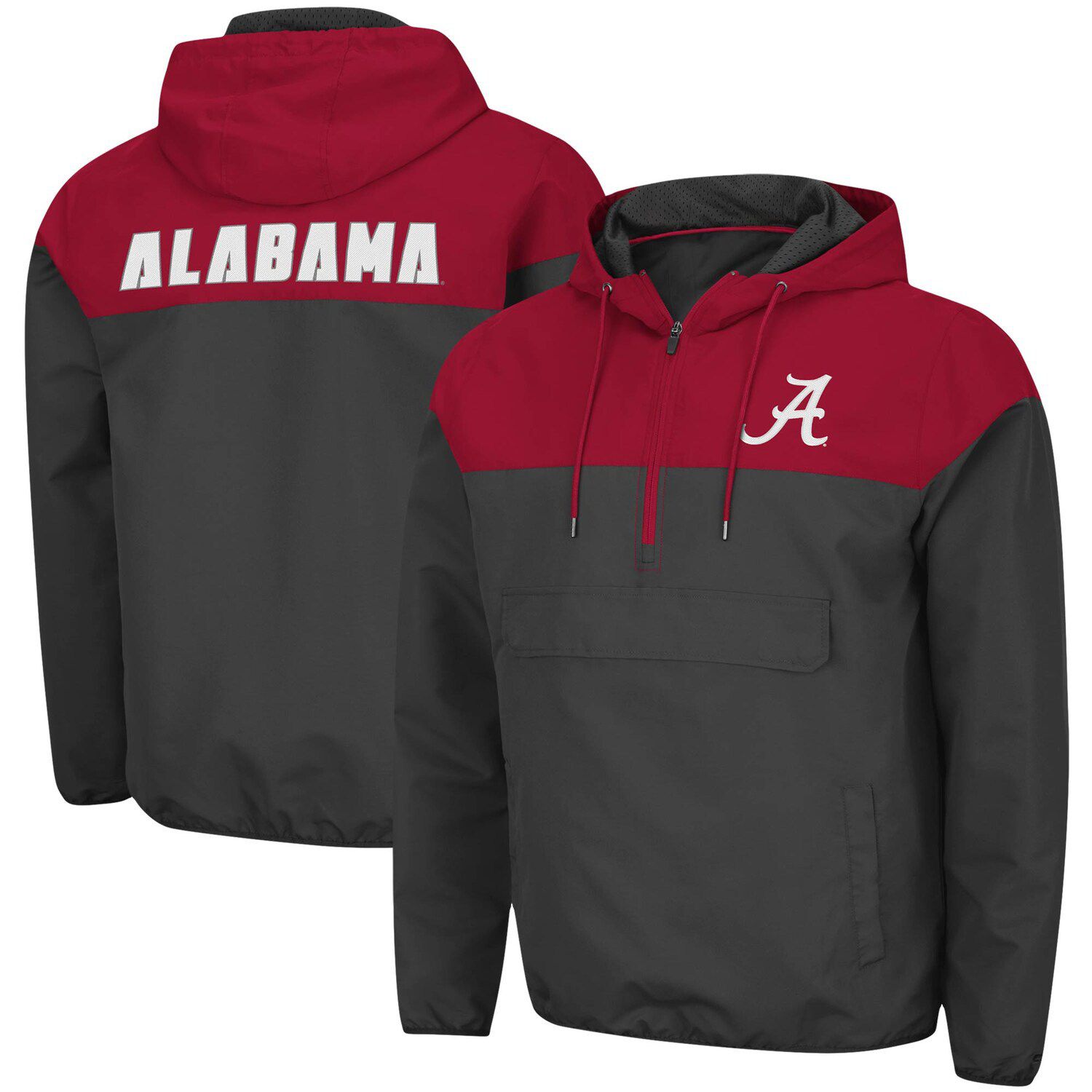 alabama men's quarter zip