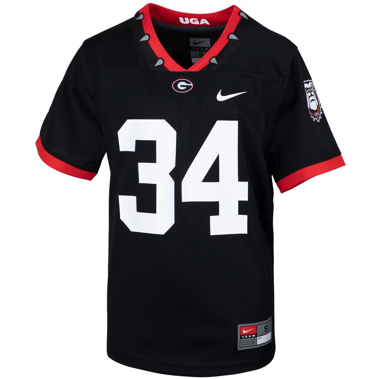 nike uga football jersey