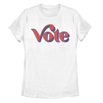 Juniors' Vote Simple Typographic Tee