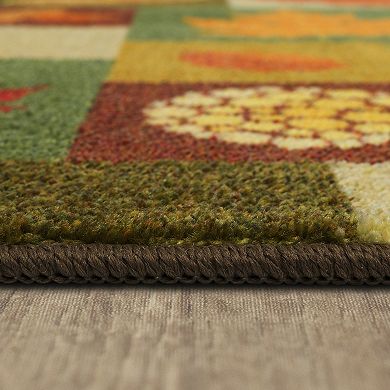 Mohawk Home Square Fall Leaves Rug
