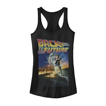 Juniors' Back To The Future Classic Poster Graphic Tank Top