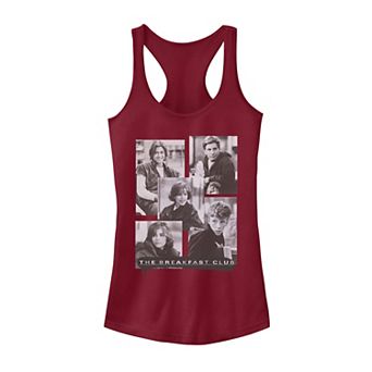 Juniors' Breakfast Club Five Members Photos Graphic Tank Top