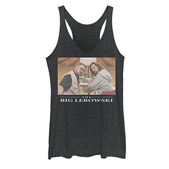 Juniors' Big Lebowski Bowling Alley Pose Graphic Tank Top