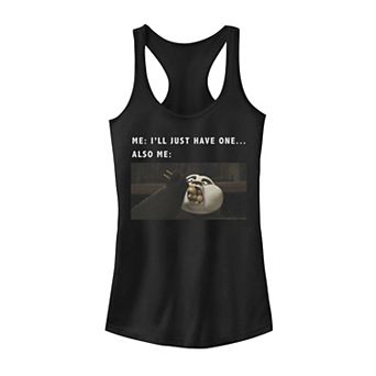 Juniors' Kung Fu Panda "I'll Just Have One" Graphic Tank Top
