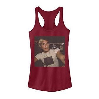 Juniors' Dazed and Confused Classic Selfie Graphic Tank Top